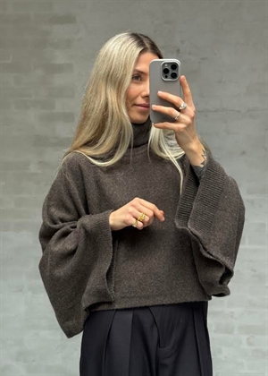 Elina knit cape rollneck Delicioso Selected Femme 